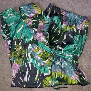 Tropical graphic print jumpsuit